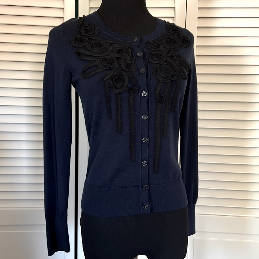Banana Republic extra fine merino wool cardigan - XSP